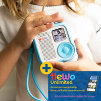 HeWo Player + Silicone Cover + HeWo Unlimited for 1 year