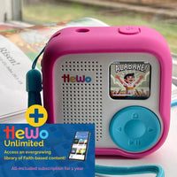 HeWo Player + Silicone Cover + HeWo Unlimited for 1 year